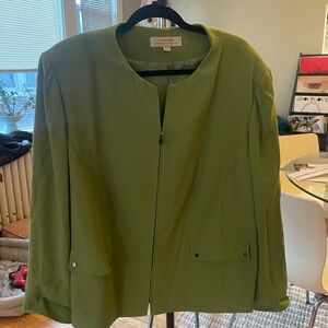 Tahari Olive Women's Blazer